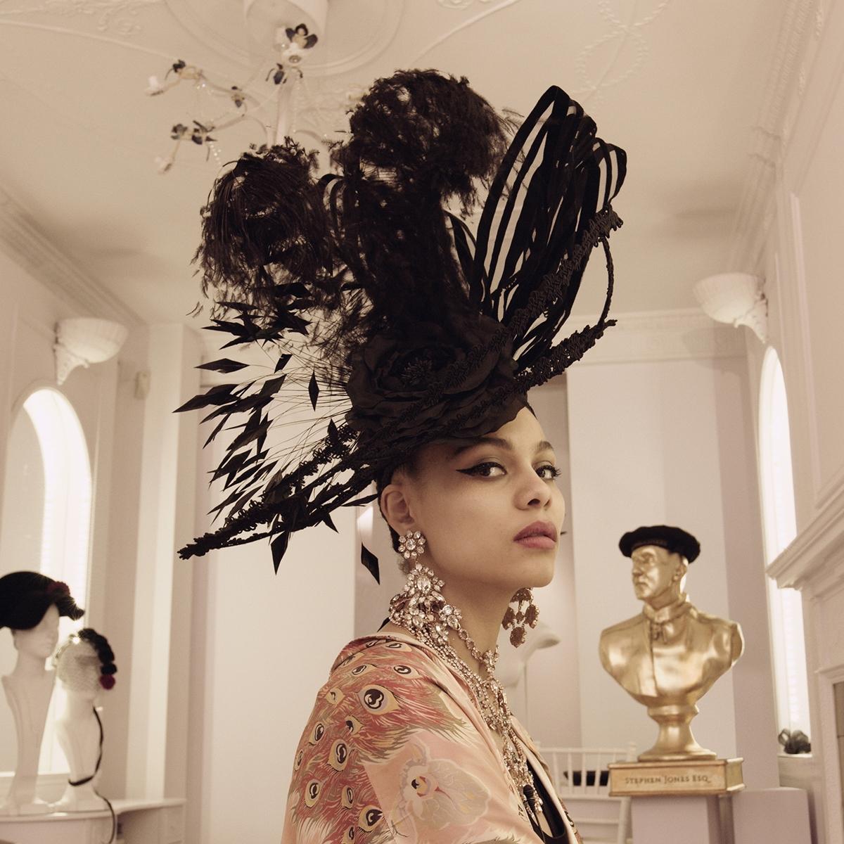 Stephen Jones Millinery, Autumn Winter 2021 collection, 'French Kiss'