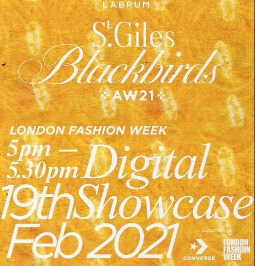 Labrum London Present AW21 "St Giles Blackbird"