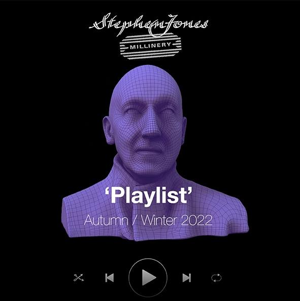 Playlist' Autumn Winter 2022 Stephen Jones Millinery