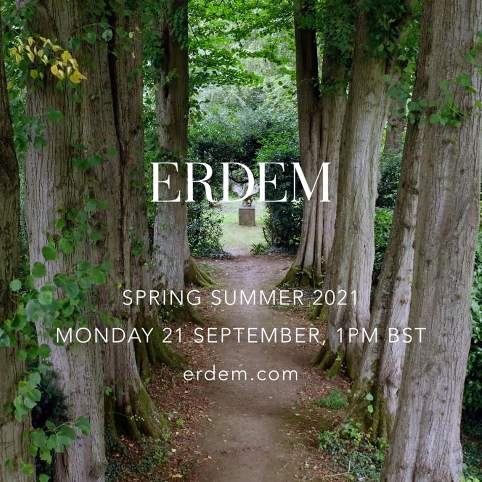 ERDEM Spring Summer 2021 Fashion Show